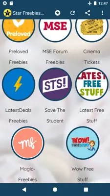 Star Freebies UK android App screenshot 2