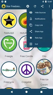 Star Freebies UK android App screenshot 3